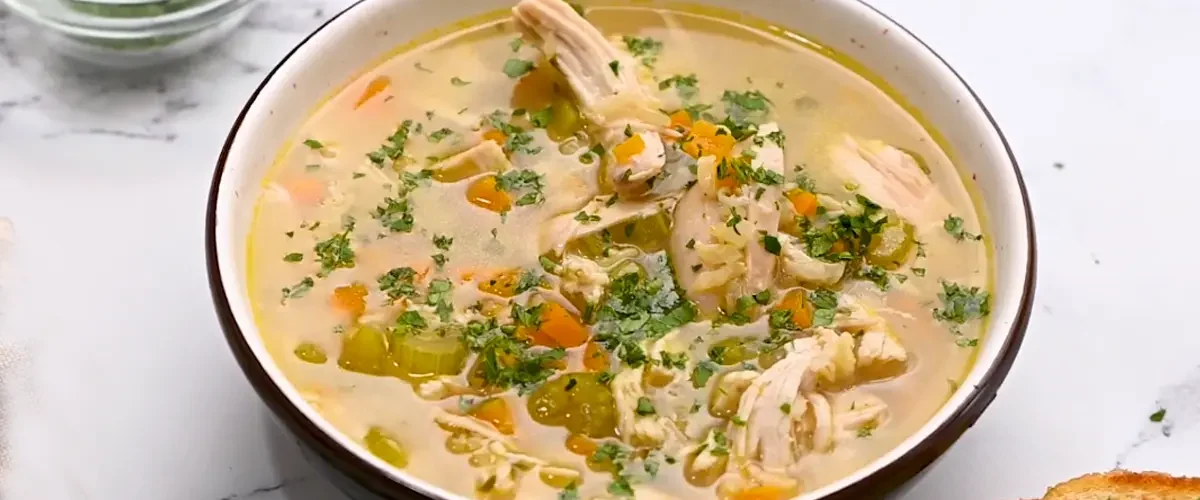 demos chicken and rice soup recipe