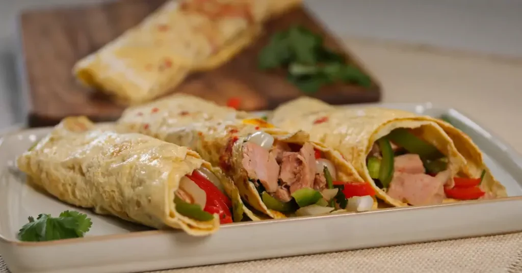 slimming world chicken wrap recipe
