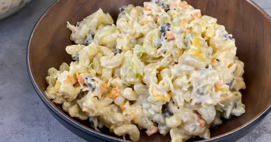 Filipino Chicken Macaroni Salad Recipe