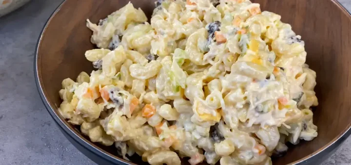 Filipino Chicken Macaroni Salad Recipe